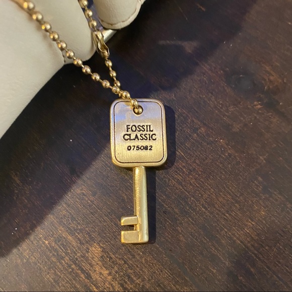 Vintage Fossil Genuine Leather Handcrafted Women's Handbag Purse 75082 - Beige - Picture 3 of 11